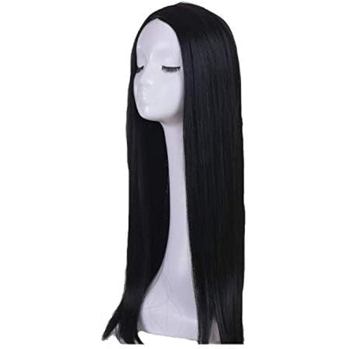 DILLARDS Women's Synthetic Hair Halloween Nasquerade Cosplay Props Wig - Black - Image 1